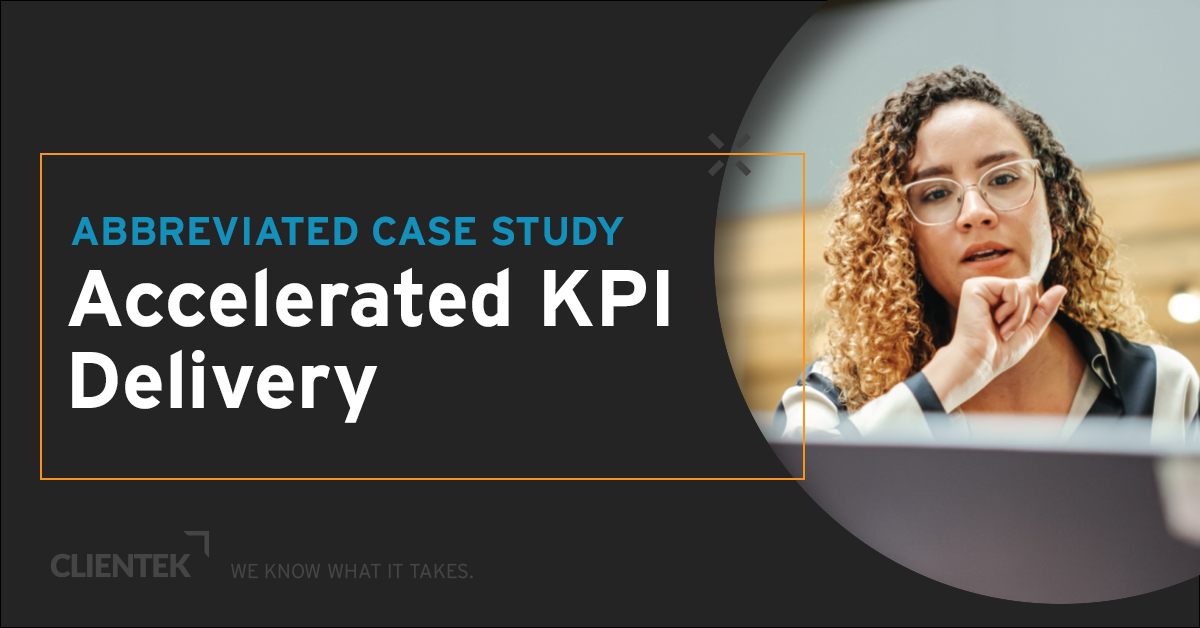 Accelerated KPI Delivery