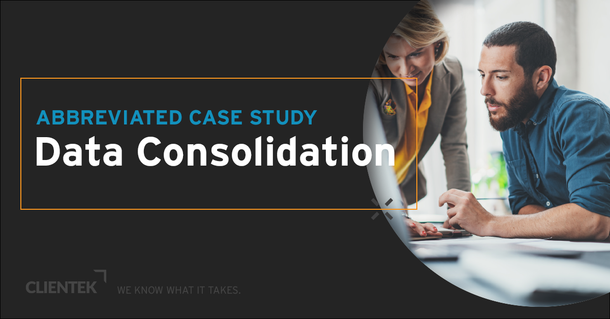 Data Consolidation