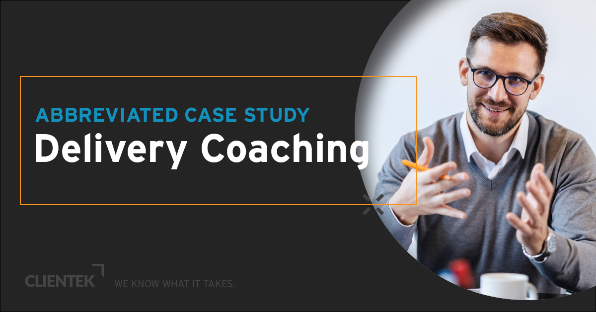 Delivery Coaching