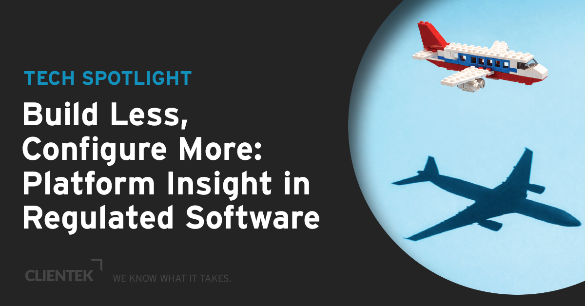 Build Less, Configure More: Platform Insight in Regulated Software ...